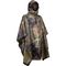 Camo Mens Raincoat Waterproof , army poncho raincoat TPU Material Reusable