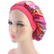 Polyester Silk Night Cap For Hair ,  Multi occasion soft shower cap plush OEM