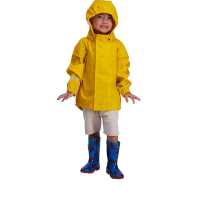 Cotton Lined Pu Raincoat Jacket Multiapplication OEM Available