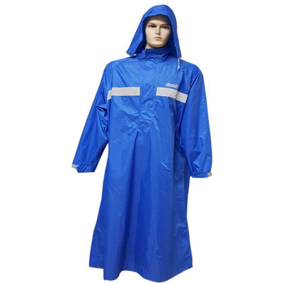 Unisex Adults Rain Coats , Hi Vis Rain Trench Coat EN71 Standard CPE Material
