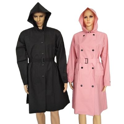 Unisex Cute Rain Jackets With Hood ODM Available Single Person Wear