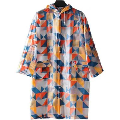 Reusable Mens Raincoat With Hood Waterproof ODM Available Multioccasion