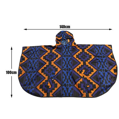 Manufacturer Custom Adult Raincoat Polyetsre Waterproof Rain Poncho