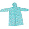 75*56cm Waterproof Kids Raincoat , PEVA kids long waterproof coat