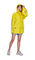 SGS Approved Yellow Waterproof Raincoat Jacket Opp Bag Packed