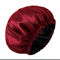 SGS Satin Sleep Bonnet , 32cm Large Satin Bonnet For Natural Hair Bilayer