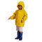 Cotton Lined Pu Raincoat Jacket Multiapplication OEM Available