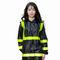 High Visibility Adults Rain Coats Reusable 0.12mm Thickness PVC Material