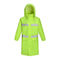 TPU Reflective Rain Coats Oxford Cloth Material Hiking For Unisex