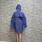 TPU Adults Rain Coats , Breathability long rain jacket womens windproof