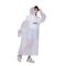Outdoor Lightweight Raincoat With Hood 0.06mm Thickness Multi occasion