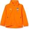 Orange Waterproof Coat For Teenage Girl Oxford Cloth Material 0.15mm thickness