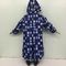 PE PU EVA Waterproof Kids Raincoat poncho Custom Printing For Boys and Girls