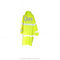 SGS Raincoat With Reflective Strips , EN71 green raincoat with hood