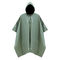 Custom Reusable Military Camouflage Rain Poncho Waterproof Army Raincoat