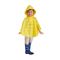 Yellow Lightweight Rain Poncho OEM Available Multiapplication Reusable