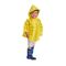 Yellow Lightweight Rain Poncho OEM Available Multiapplication Reusable
