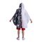 Portable Waterproof Lightweight Polyester Material Hooded Raincoat Poncho For Adult