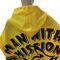 Waterproof  TPU Raincoat , All Season Yellow Poncho Raincoat Climbing