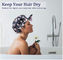 0.15mm Thickness Breathable Shower Cap , SGS Eco Friendly Shower Cap