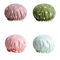 BSCI Approved Fashionable PEVA Shower Cap Reusable windproof