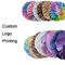 Pastoral Large Shower Caps For Natural Hair Multipattern OEM Available